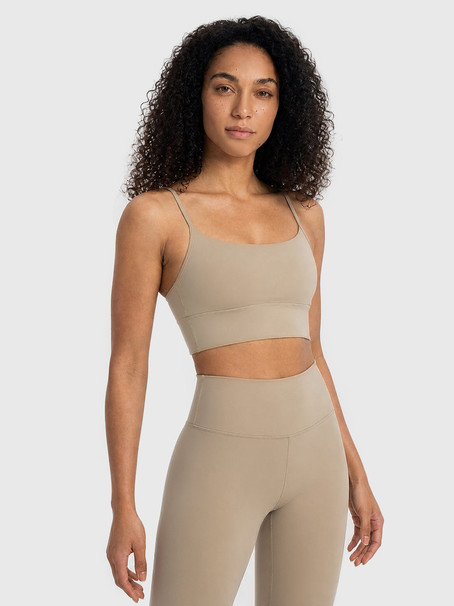 CloudWeave Backless  Strappy Sports Bra