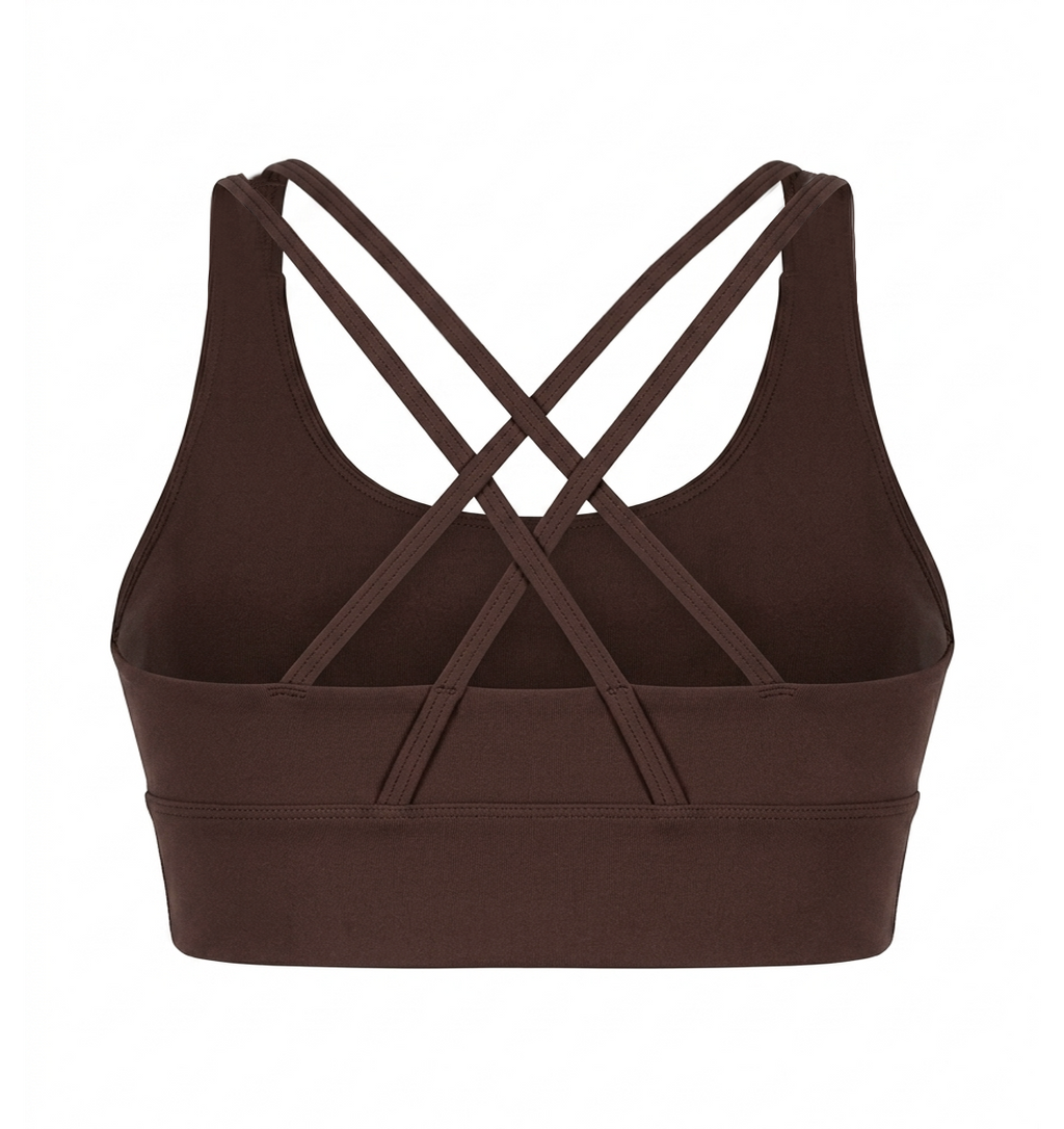 Cross Back Sports Bra