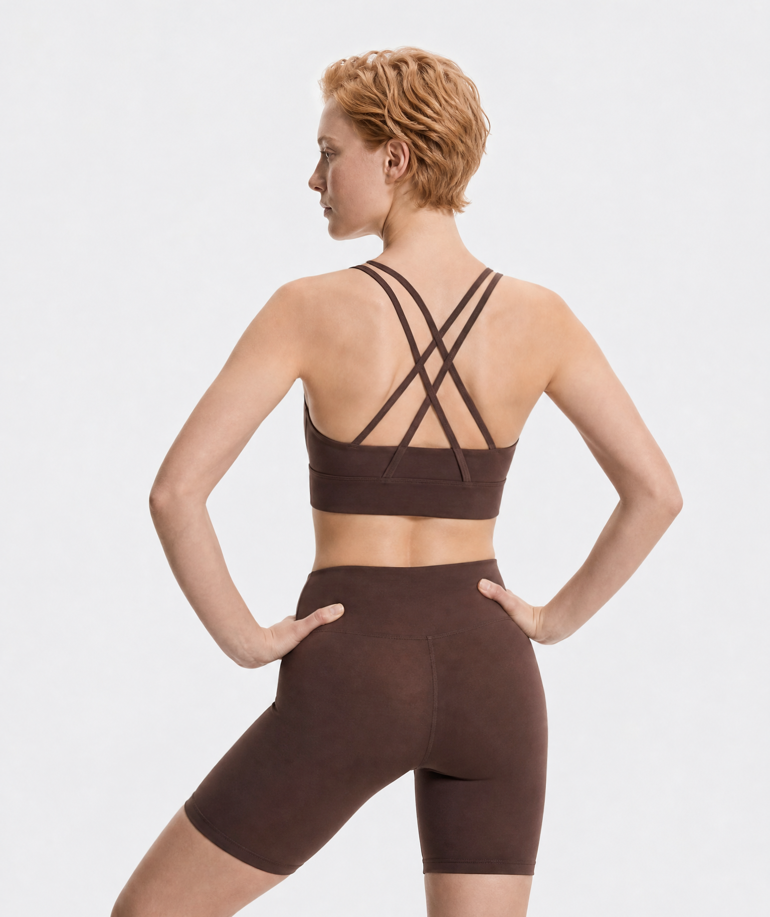 Cross Back Sports Bra