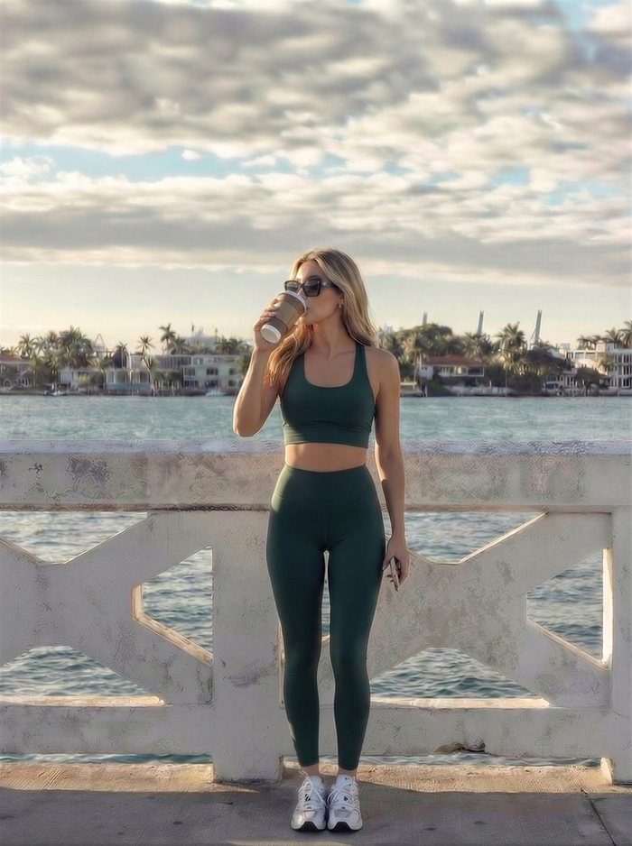 v-neck long sleeve dress